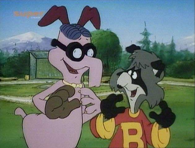 Raccoons Cedric & Burt